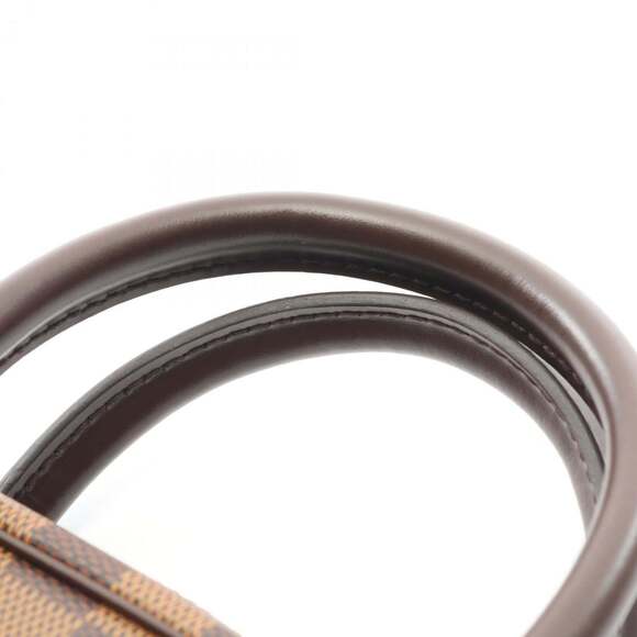 LOUIS VUITTON Authentic Brown Damier Leather Bag - Picture 9 of 9